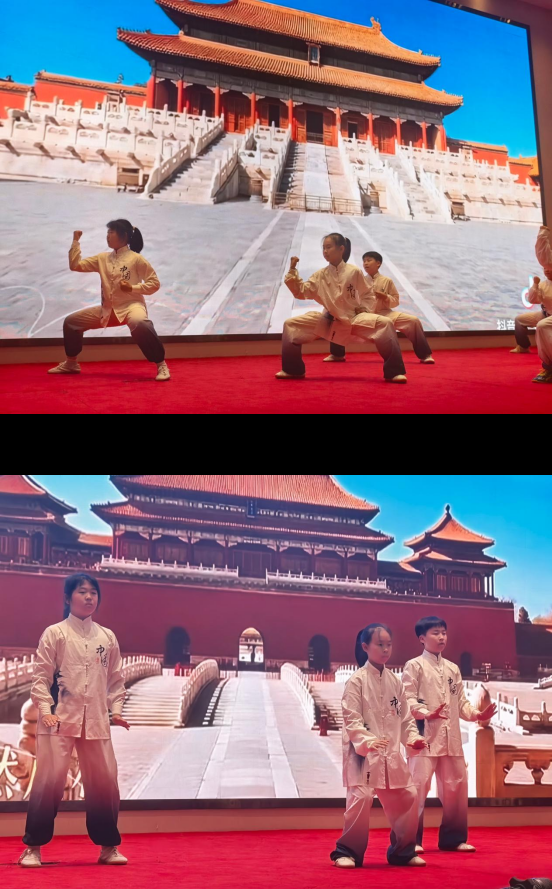 清水源 举办 太极健身 五学年总结交流会